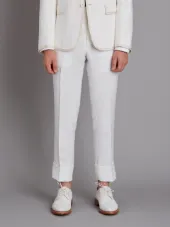 Tennis Collection classic suiting backstrap trouser