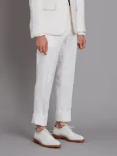 Tennis Collection classic suiting backstrap trouser