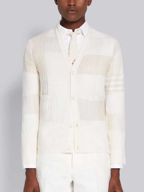 THOM BROWNE MKC339AY2001 100 - WHITE