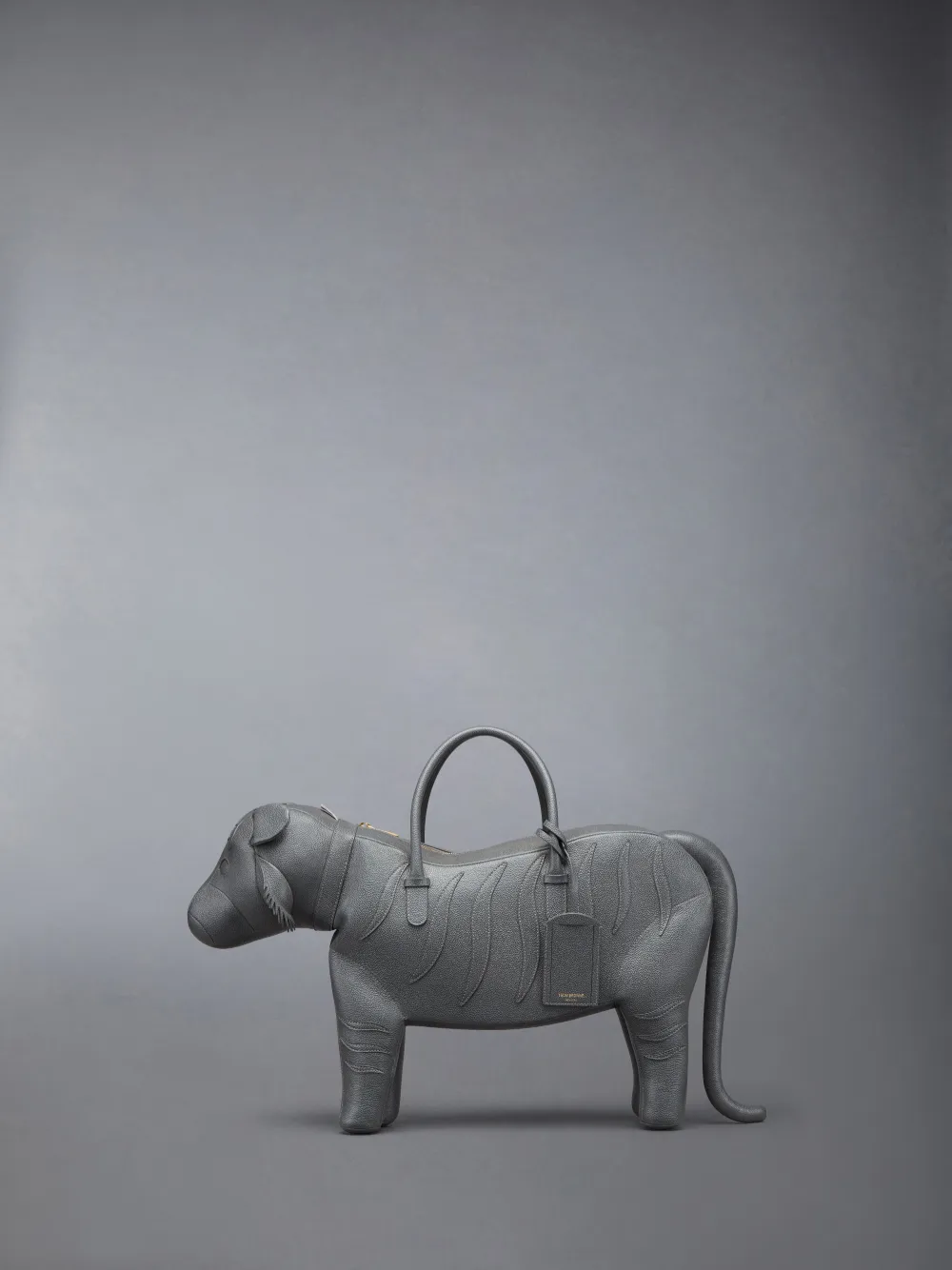 Tiger Bag in Pebble Grain | Thom Browne Tiger Bag in Pebble Grain | Thom Browne