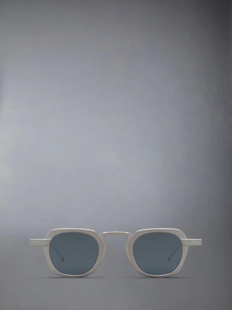 TITANIUM SQUARE SUNGLASSES