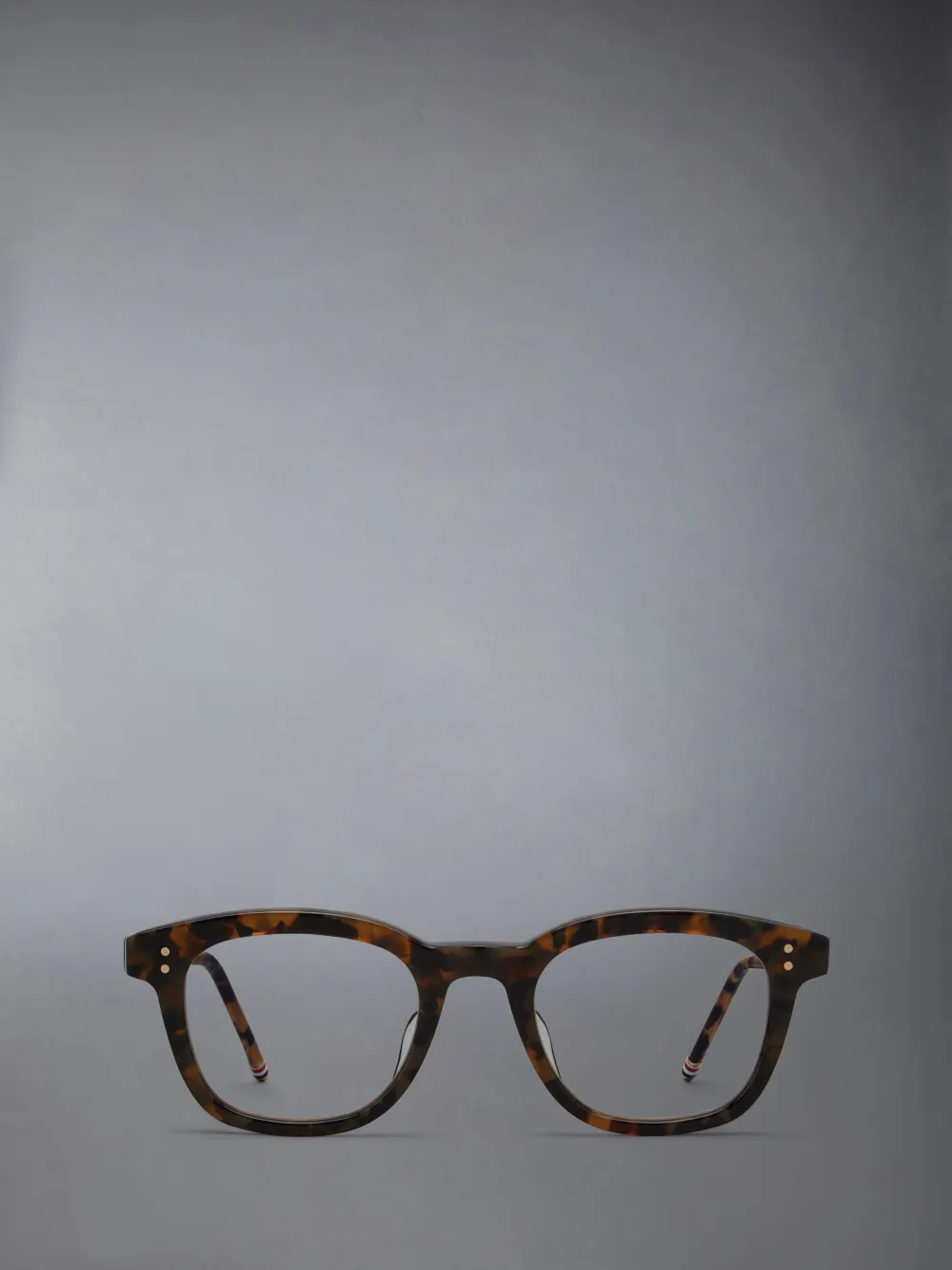 TOKYO TORTOISE ACETATE RECTANGULAR EYEGLASSES | Thom Browne