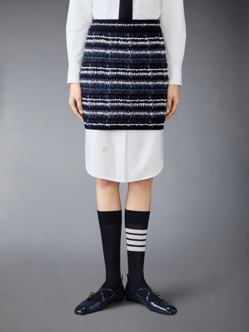 Tweed Mini Skirt | Thom Browne