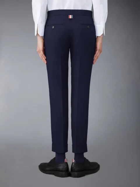 Twill Low Rise Slim Trousers | Thom Browne