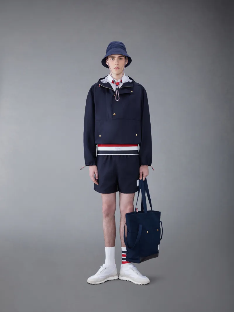 Twill Oversized Anorak Thom Browne