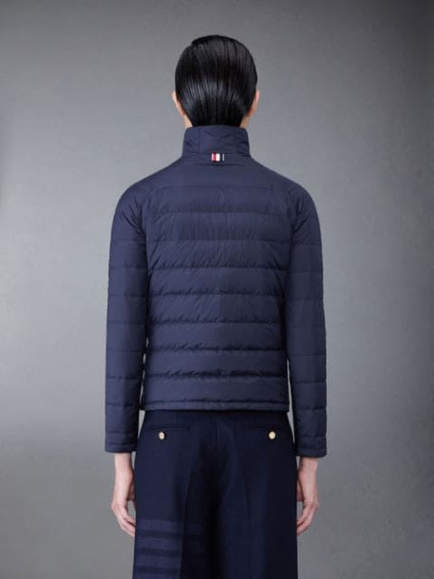 Poly Twill 4-Bar Funnel Neck Down Vest | Thom Browne