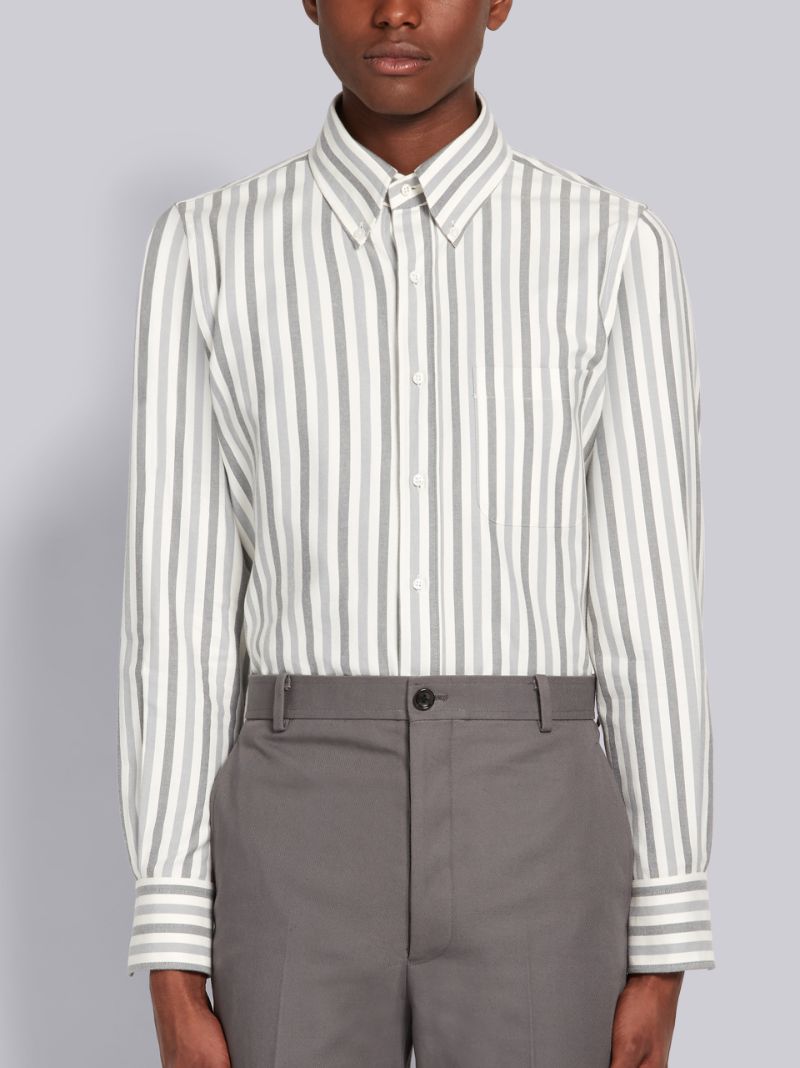 University Stripe Herringbone Shirt