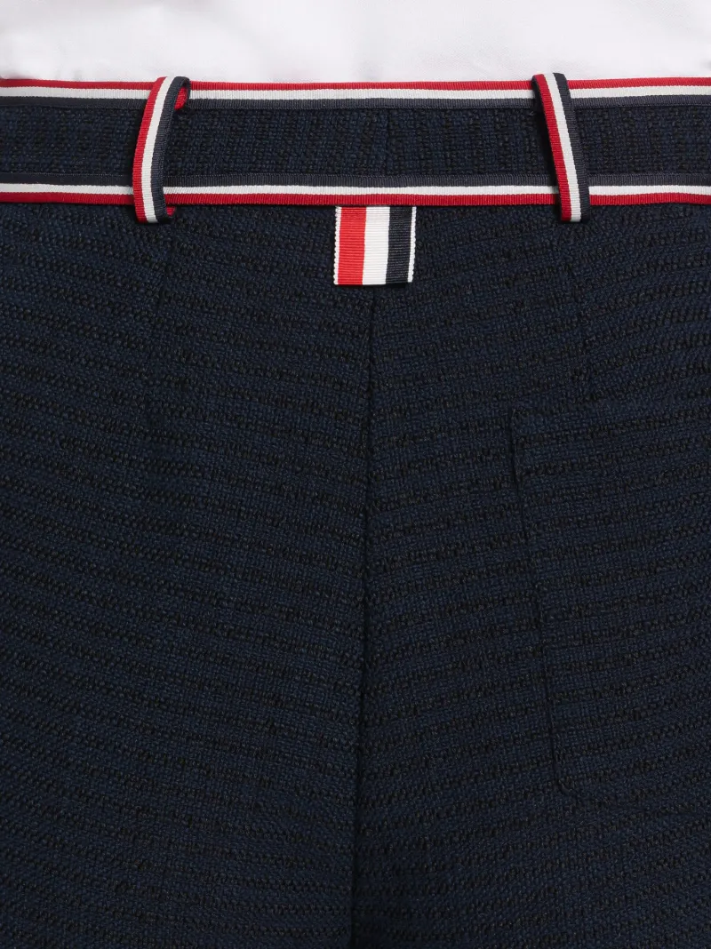 University Stripe High Waisted Short