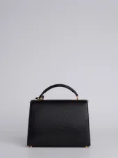 Unstructured Mrs. Thom (32x23x11 Cm) With Red, White And Blue Shoulder Strap In Pebble Lucido Leather