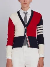 V-neck cardigan