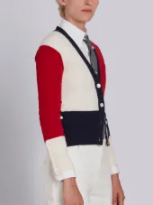 V-neck cardigan