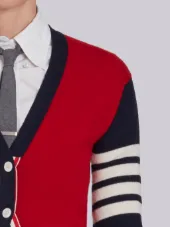 V-neck cardigan