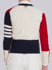 V-neck cardigan