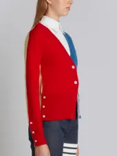 V-neck cashmere cardigan