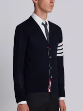 经典美利奴羊毛V领开衫