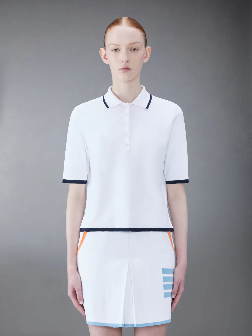 大きな割引 Viscose Browne Thom | Polo Tipping スカート