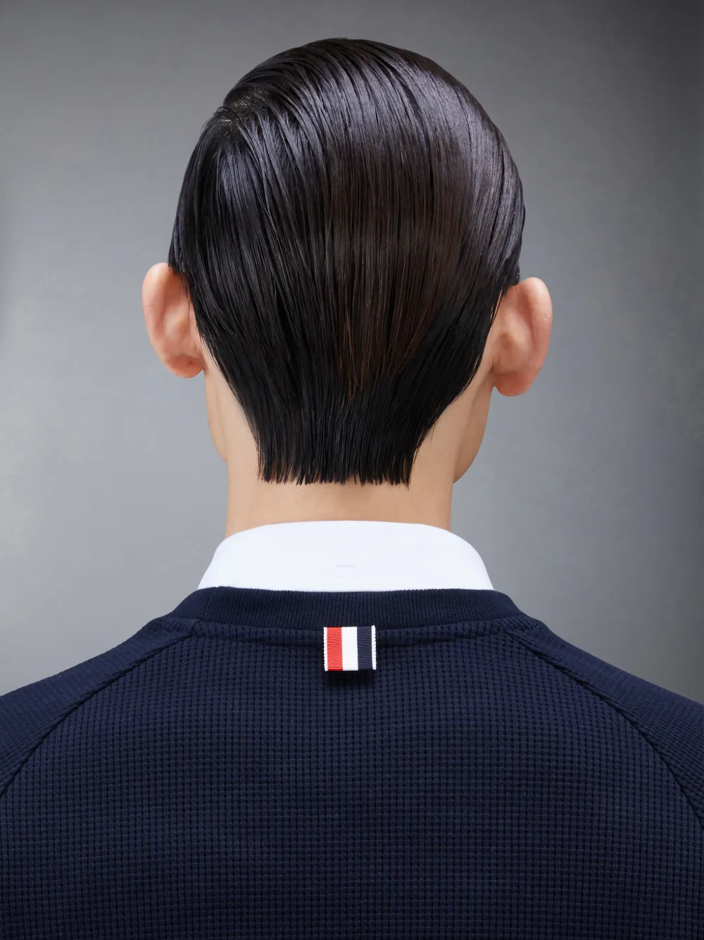 Waffle Raglan Sweatshirt | Thom Browne