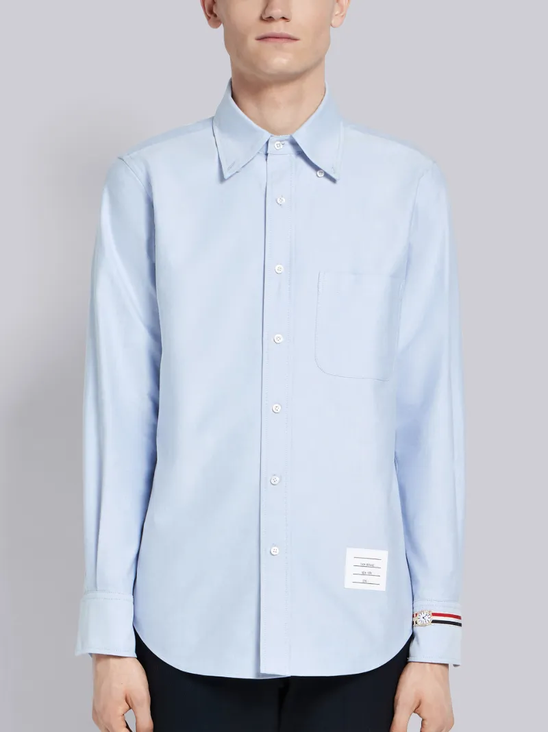 Watch Appliqué Oxford Shirt