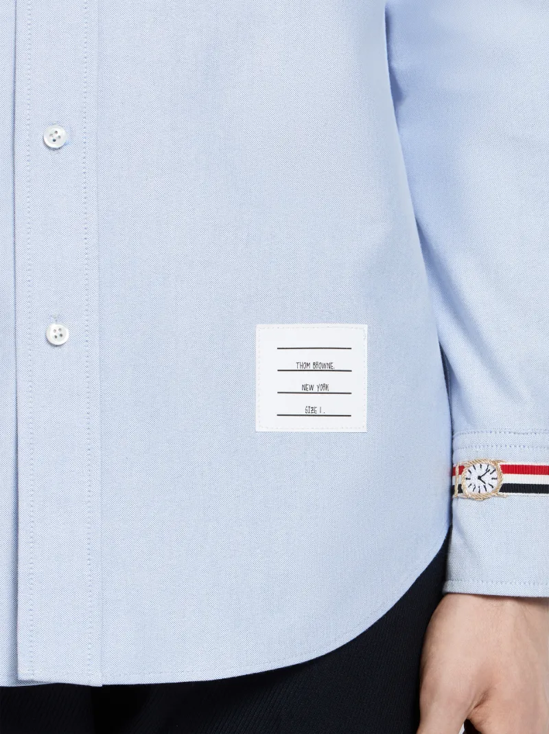 Watch Appliqué Oxford Shirt