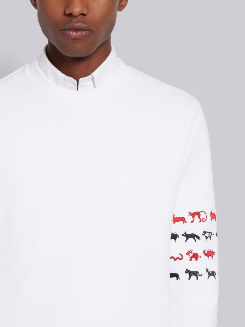 animal crew neck sweatshirts