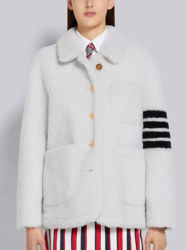 thom browne fur coat