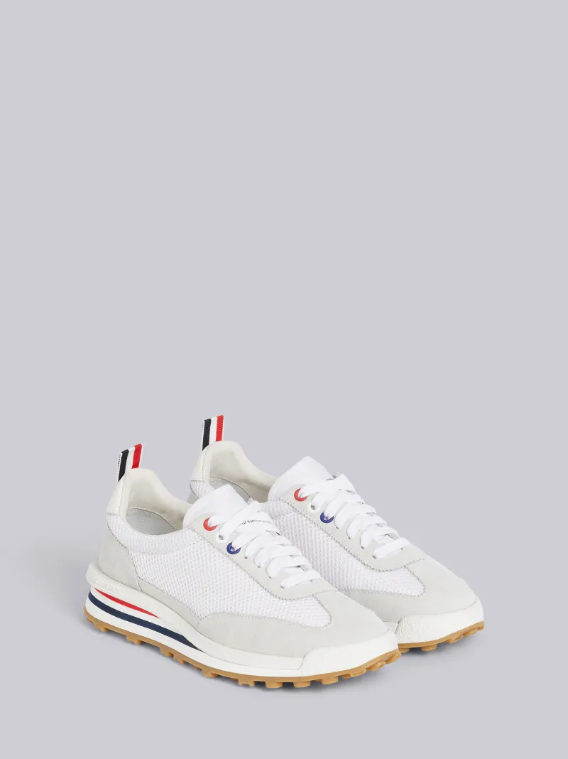 White Nylon Tech Runner