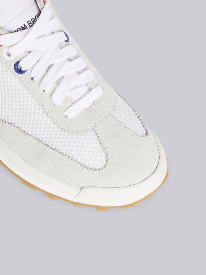 White Nylon Tech Runner