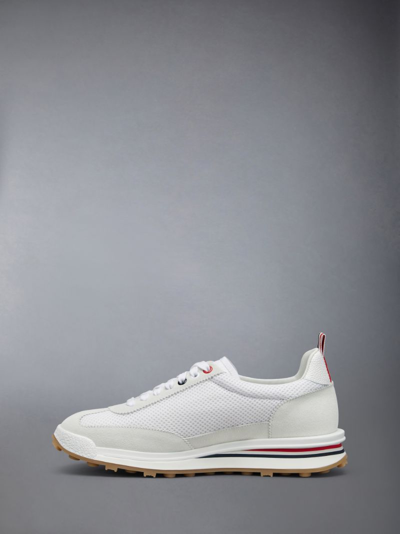 White Nylon Tech Runner