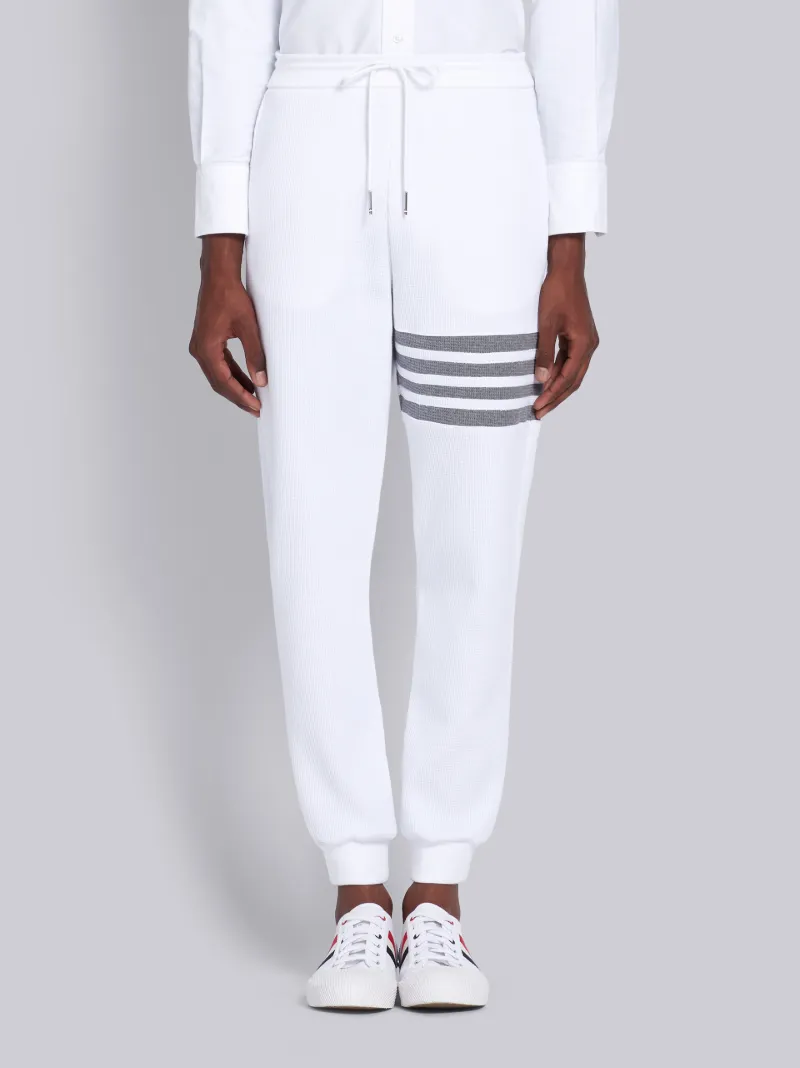 sweatpants white stripe