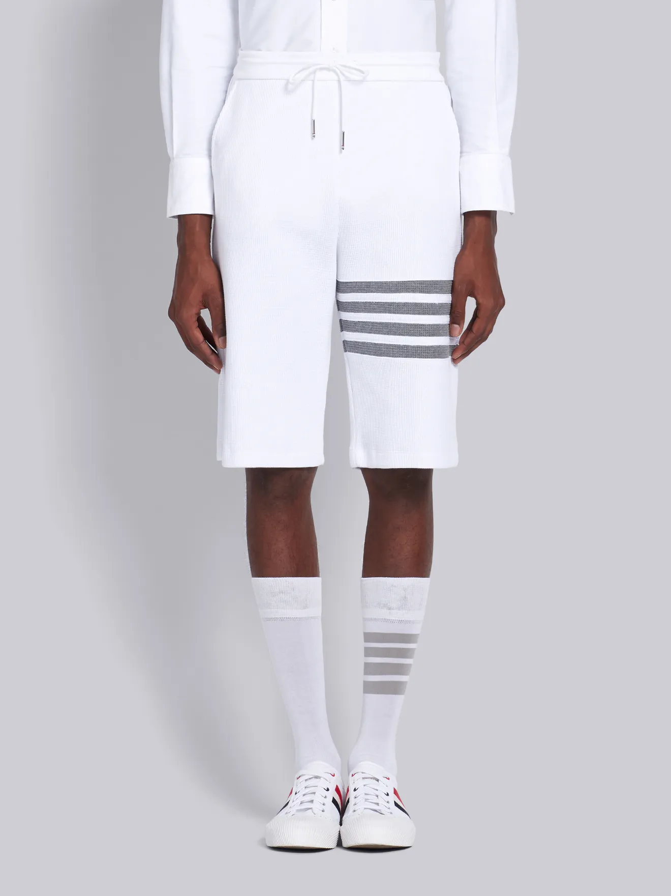 thom browne sweat shorts