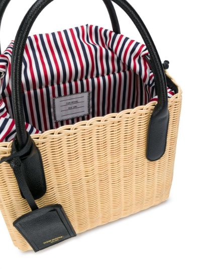 wicker basket bag