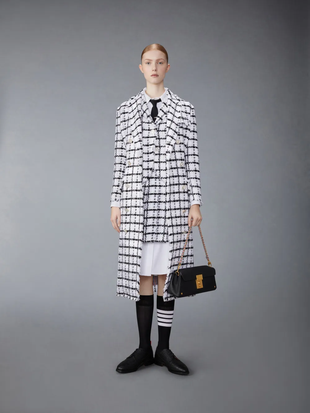 ZARA ウールブレンドフロックコートL - メルカリ