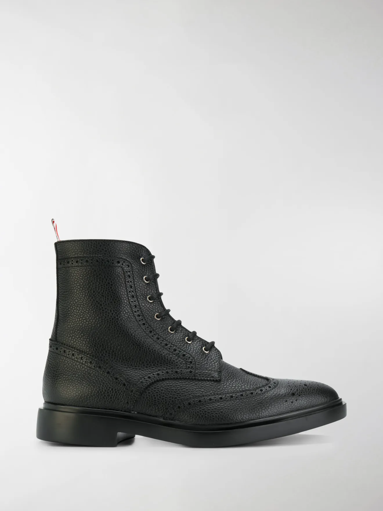 wingtip ankle boots