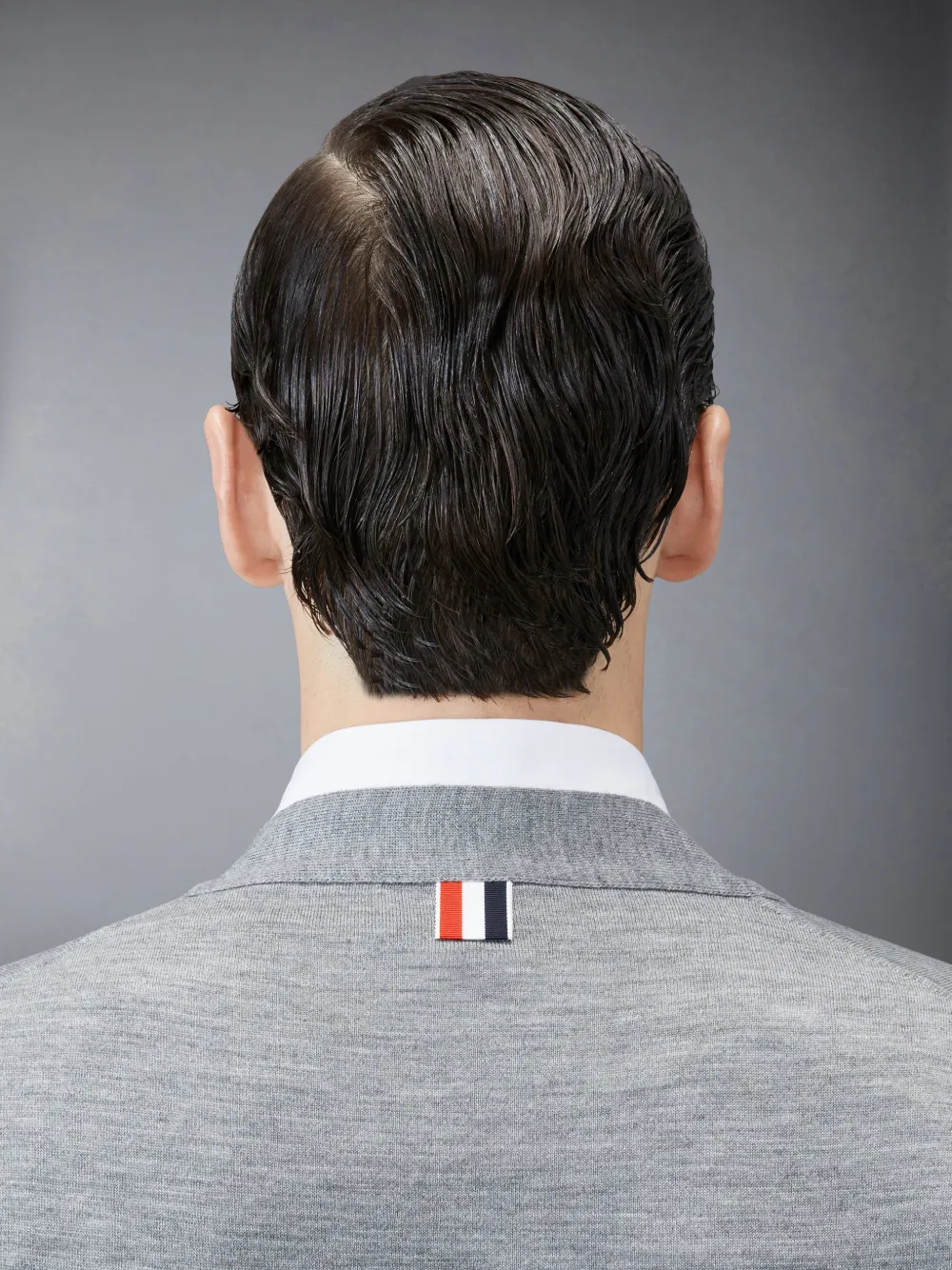 Wool Classic V-Neck Cardigan | Thom Browne