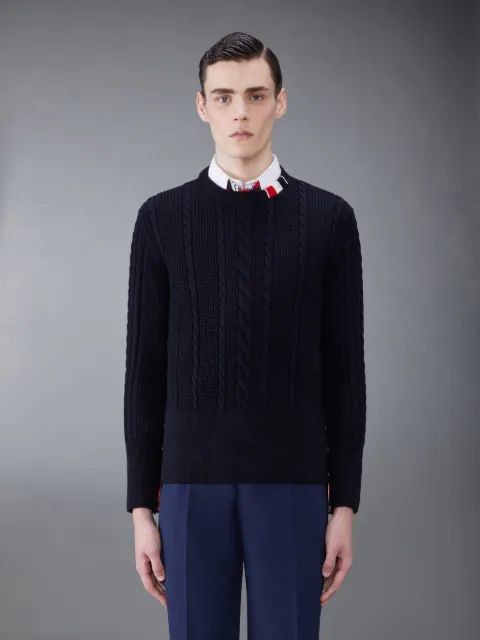Plain Weave 4-Bar Shirt Jacket | Thom Browne