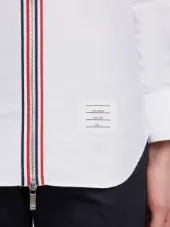 zip-front shirt
