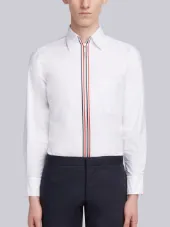 zip-front shirt