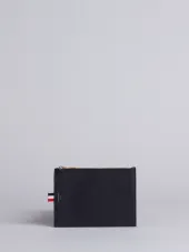 ラージ コインパース ブラック ペブルグレインカーフレザー