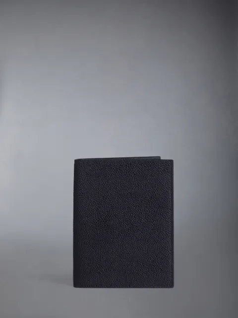 ペブルグレインビルフォールド財布ブラック | Thom Browne 公式 