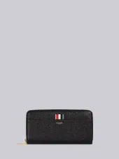 ロング ジップアラウンドパース ペブルグレインレザー
