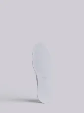 卵石纹小牛皮圆头板鞋