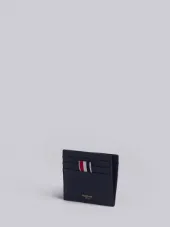 札入れ付きカードホルダー ペブルグレインレザー