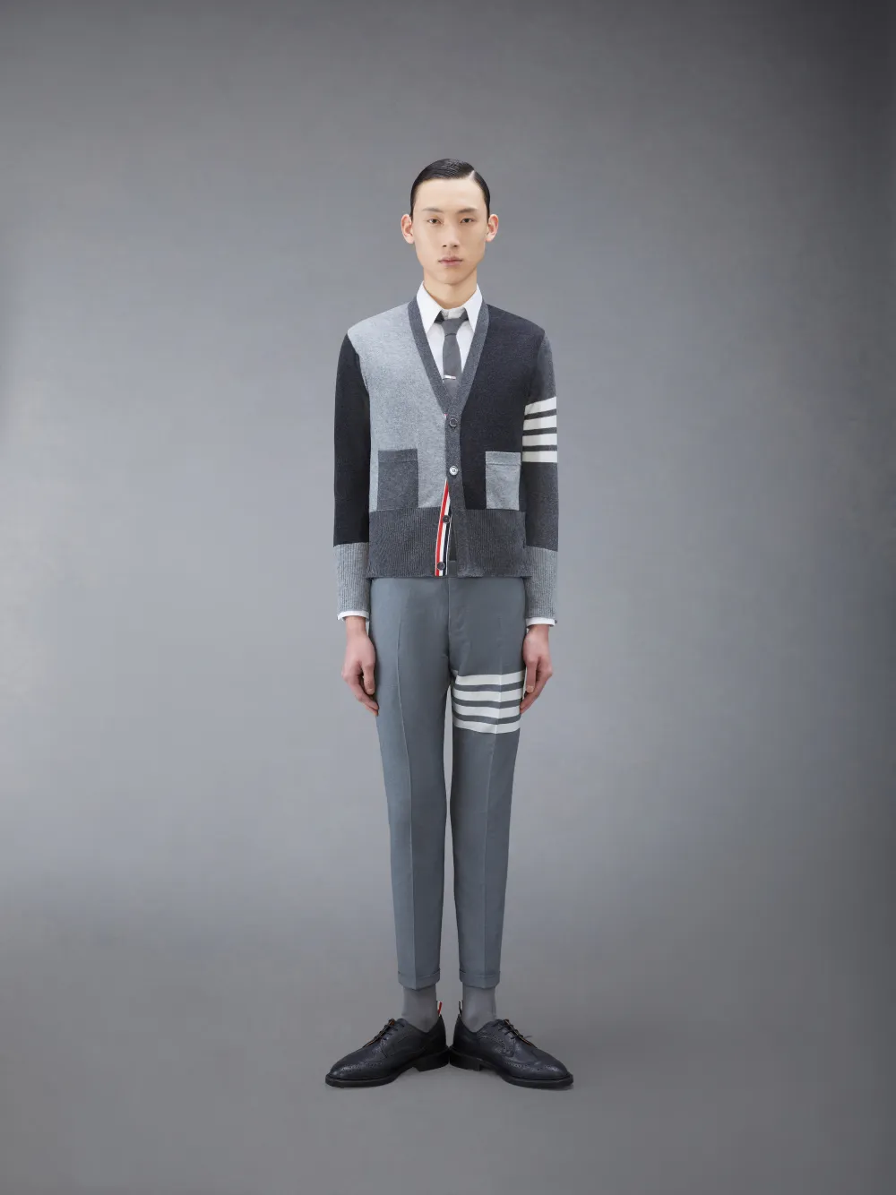 リブニット ビーニーブルー | Thom Browne 公式オンラインサイト