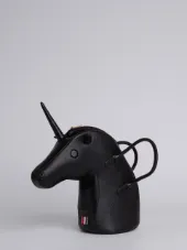 卵石纹亮皮独角兽包