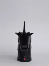 卵石纹亮皮独角兽包
