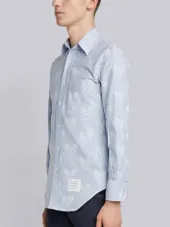 网球刺绣衬衫