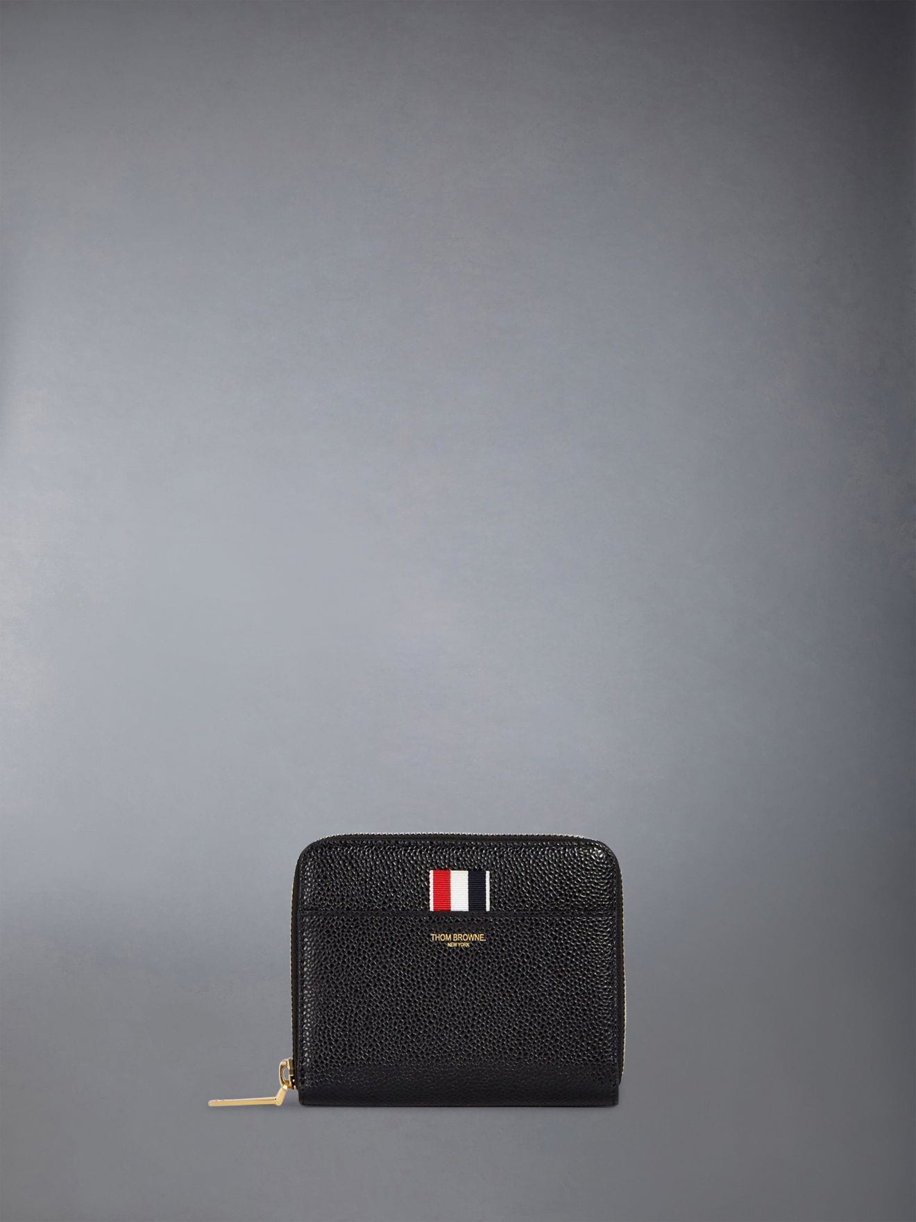 ファスナー財布ブラック | Thom Browne 公式オンラインサイト
