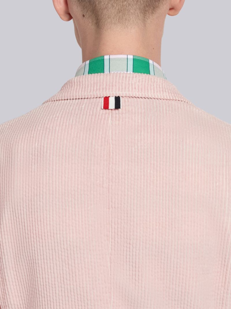 ピンクコーデュロイ クラシックスポーツコートピンク Thom Browne 公式オンラインサイト