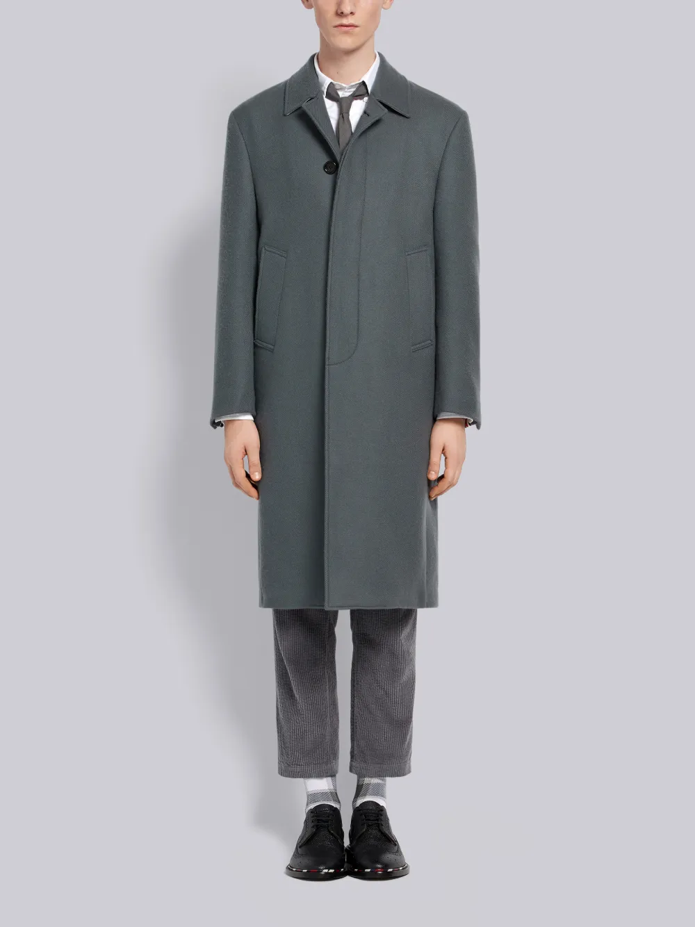 美品 THOM BROWNE ロングコート【限定シーズンモデル】