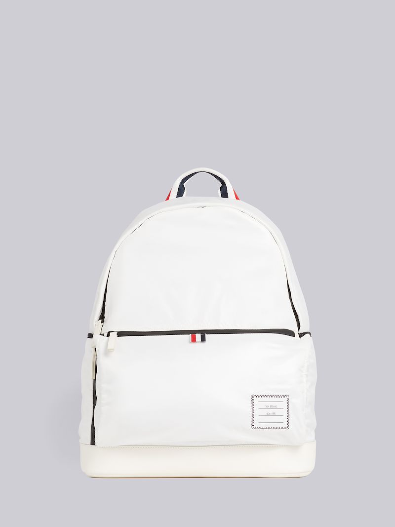 ホワイト リップストップ バックパックホワイト Thom Browne 公式オンラインサイト